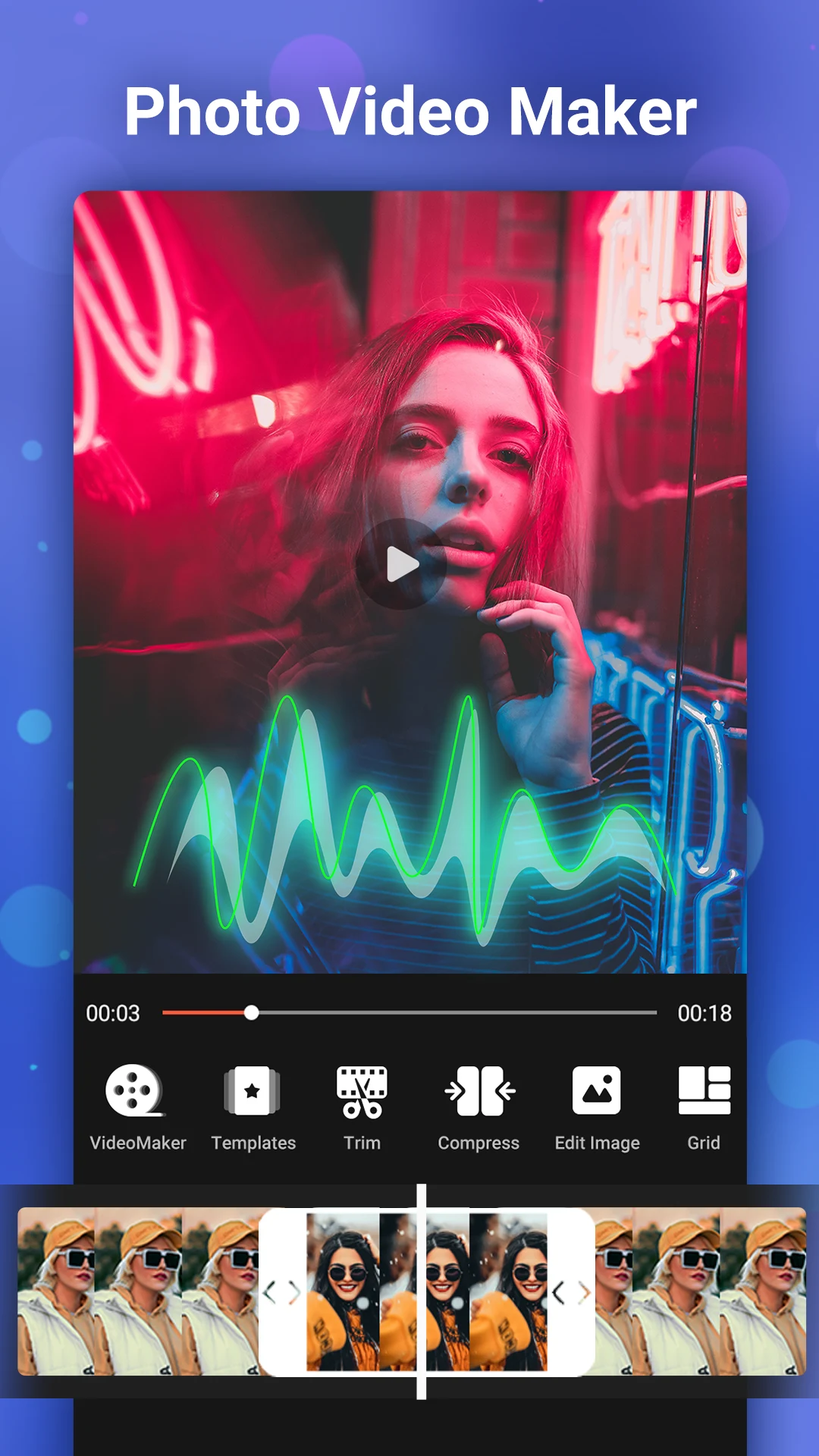 Photo Video Maker With Music screenshot